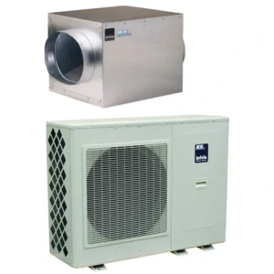 ducted gas heater with add on cooling