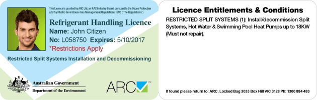 arc licence restricted splits